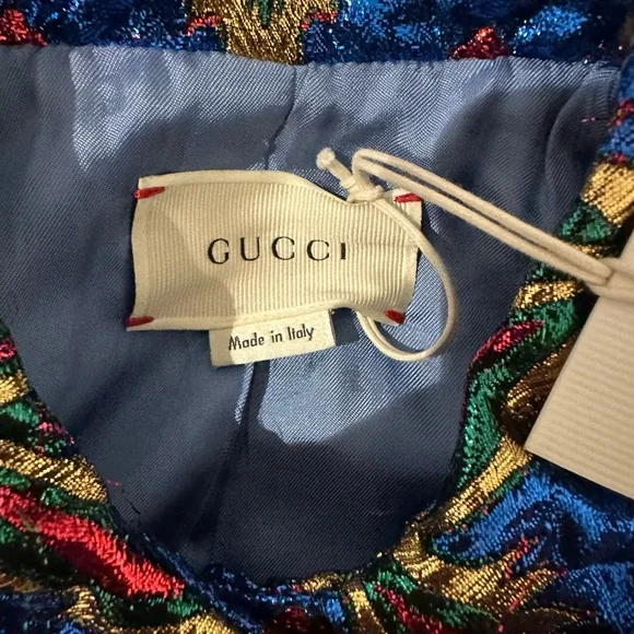 Gucci Kids Coat with Floral Pattern - Retail 2375 - Picture 4 of 5